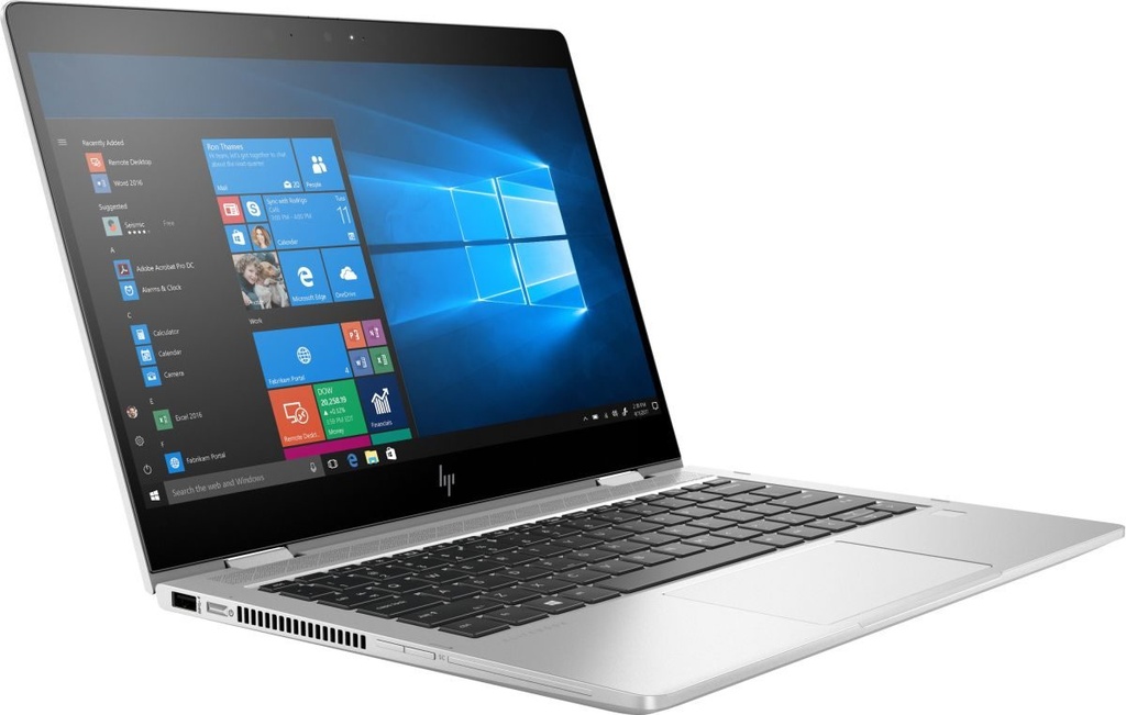 HP EliteBook x360 830 G6 13.3" Laptop – Intel Core i7-8565U 1.8GHz / 8GB RAM / 256GB SSD / Win 11 Pro / Silver – Excellent Grade minor scratch (Refurbished)