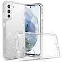 Samsung Galaxy S22 Plus Glitter Gold ShockProof Phone Case (YUVAL) 