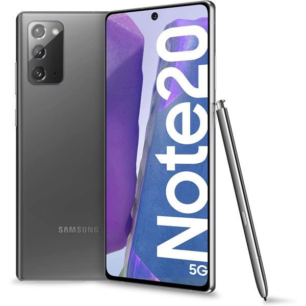 Samsung Galaxy Note 20 128GB with 8GB RAM SS+eSim Mystic Gray A Grade ( Refurbished )