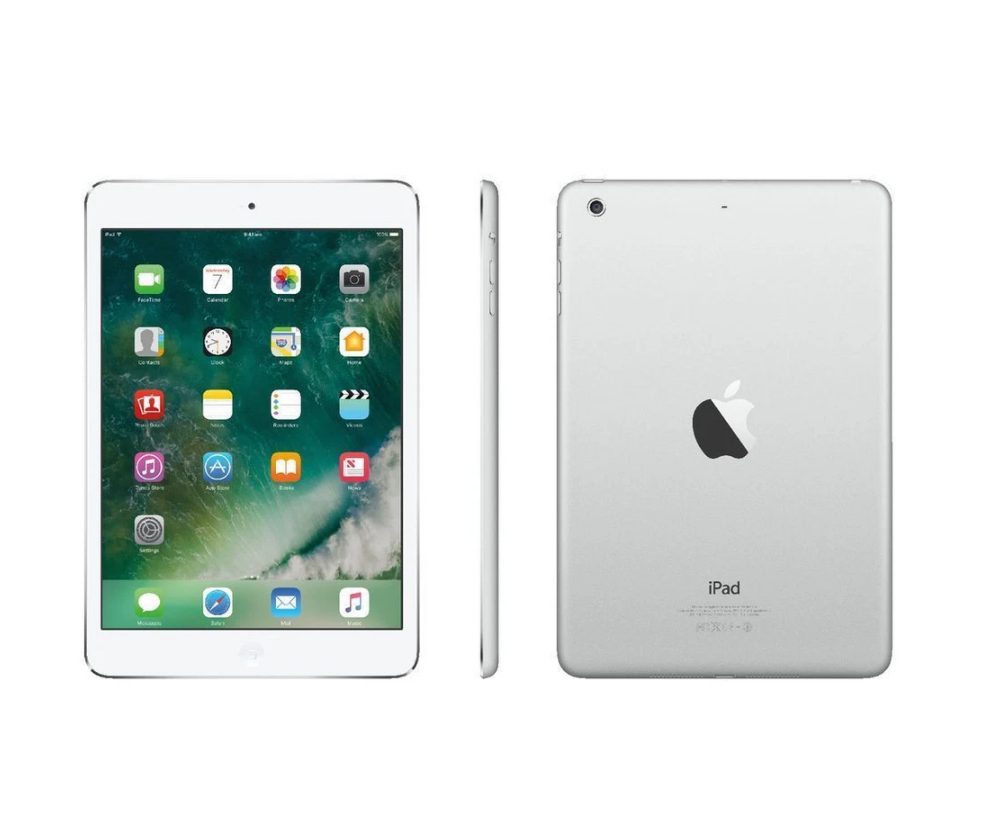 iPad Mini 2 (2013) 7.9" Wi-Fi Only 16GB Silver A1489 A Grade above 80% Battery Health (Refurbished)