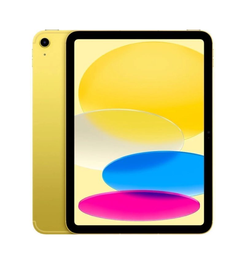 iPad 10th Gen (2022) 10.9" Wi-Fi Only 64GB Yellow A2696 A Grade above 90% Battery Health (Refurbished)