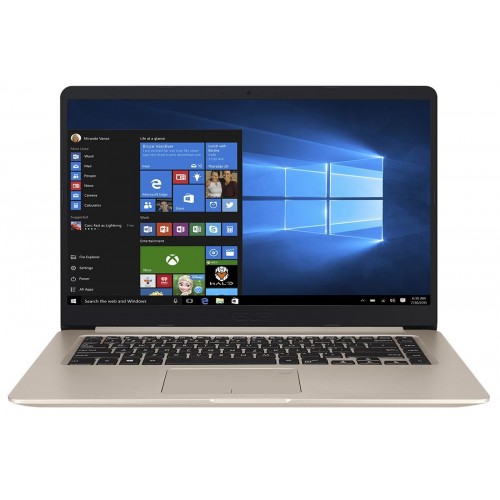 ASUS VivoBook S510U 15.6" Laptop Intel Core i3-7100U 2.4GHz 4GB DDR4 RAM 128GB SSD + 1TB HDD Silver Excellent (Refurbished)