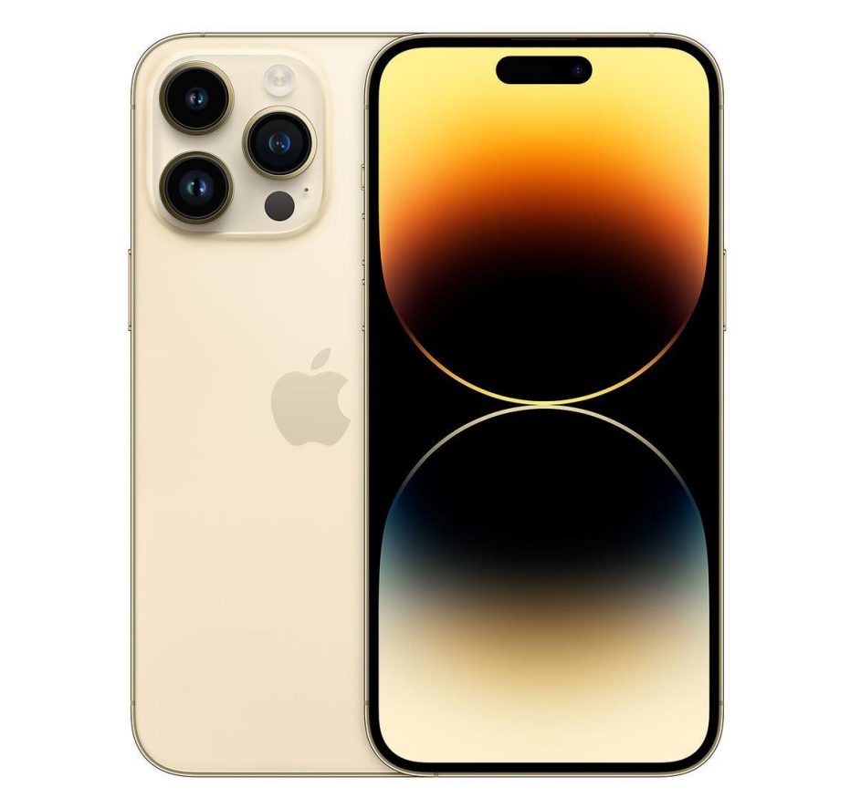 iPhone 14 Pro Max 512GB SS+eSim Gold A Grade 100% Battery Health( Refurbished )