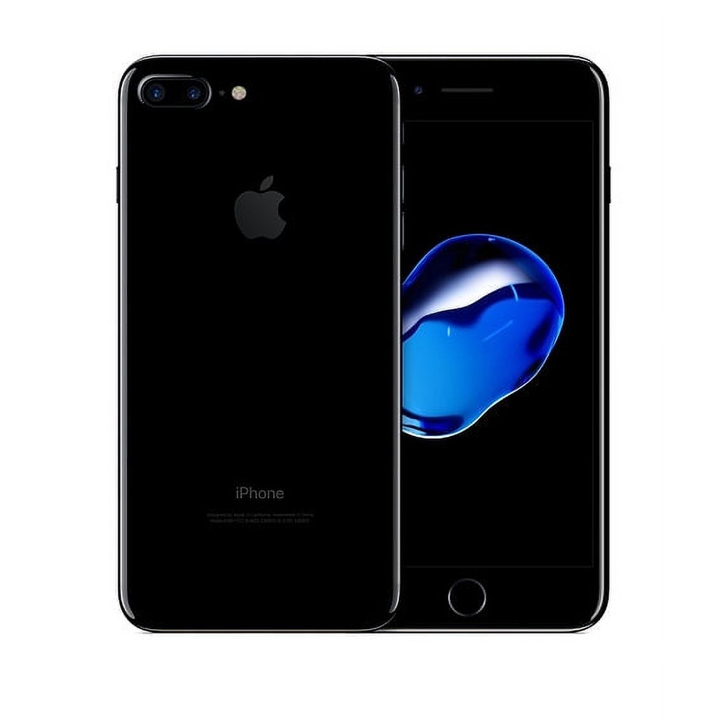 iPhone 7 Plus 128GB SS Black A Grade Above 90% Battery ( Refurbished ) - (Message Stock)