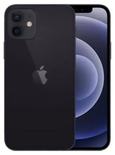 iPhone 12 128GB Black SS+eSim 100% Battery Health Excellent Grade frame scratch (Refurbished)