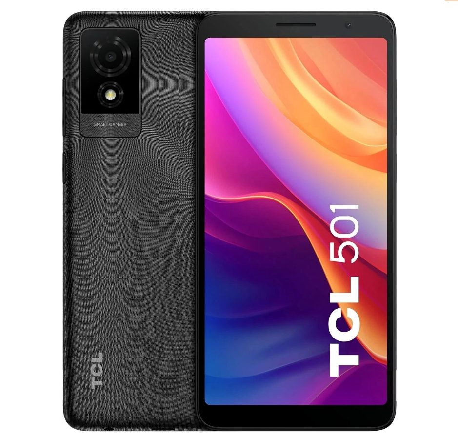 TCL 501 T433D 32GB with 2GB RAM DS Black A Grade (Refurbished)