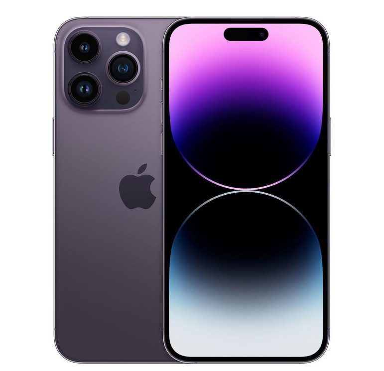 iPhone 14 Pro Max 512GB SS+eSim Deep Purple A Grade 100% Battery Health( Refurbished ) - (Message Stock)