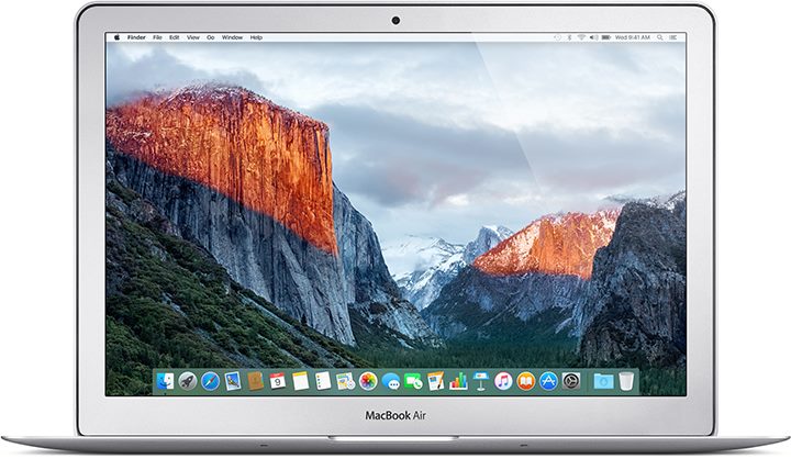 Apple MacBook Air A1466 13.3" 2013 Intel Core i5 1.30GHz Dual-Core / 4GB RAM / 256GB HDD / macOS / Silver – Excellent Grade Minor Scratches (Refurbished)