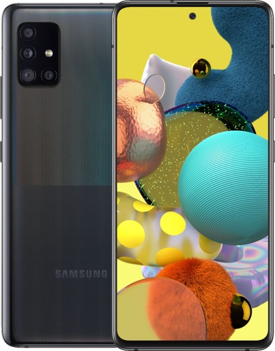 [M0020010569] Samsung Galaxy A51 4G 128GB Prism Crush Black A Grade (Refurbished )