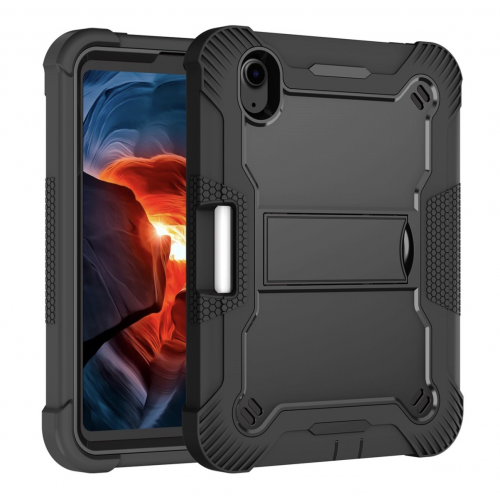 [T0420090047] [Q]Armor Tablet Case with kickstand for Samsung 8.7 inch TAB A9(2023) X110/X115 Black