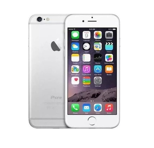 [M0010010896] iPhone 6 64GB Silver A Grade 100% Battery Health( Used )