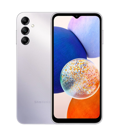 [M0020010722] Samsung Galaxy A14 4G SM-A145F Dual SIM 64GB with 4GB RAM Silver A Grade (Refurbished)