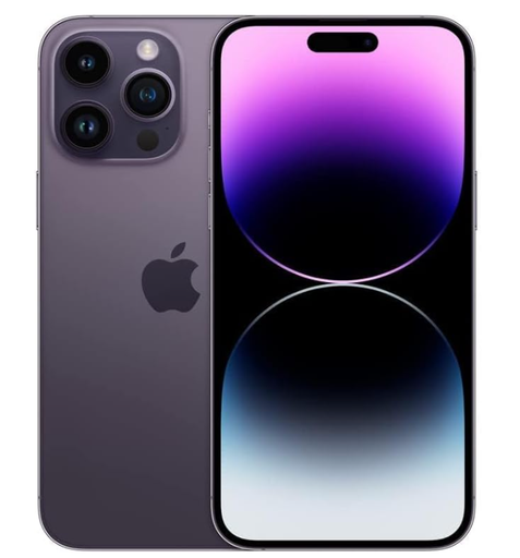 [M0010011046] iPhone 14 Pro Max 512GB SS+eSim Deep Purple A Grade 100% Battery Health( Refurbished )