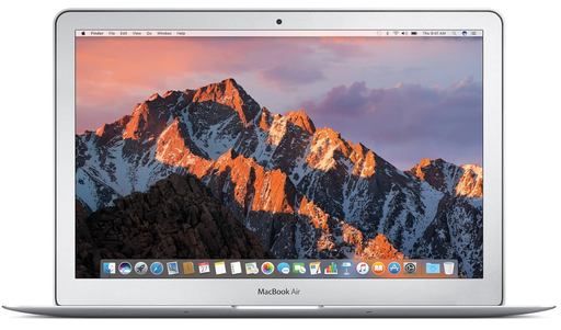 [L0010010079] Apple MacBook Air A1466 13.3" Intel Core i5 1.60GHz Dual-Core / 4GB RAM / 128GB SSD / Intel HD Graphics 6000 / macOS / Silver – Excellent Grade Minor scratch Loose hinge(Refurbished)