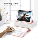 iPad Pro 12.9'' (2020/2021) Case | Shockproof Tablet Cover Pin Connectork DUX DUCIS Domo Series – Pink