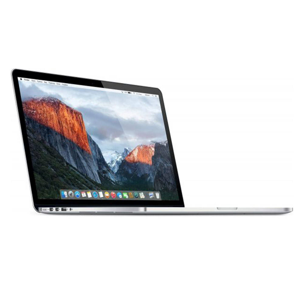 Apple MacBook Pro (Retina, 15-inch, Late 2013) A1398 Iintel Core i7 2GHz 8GB DDR3 250GB SSD Silver A Grade (Refurbished)